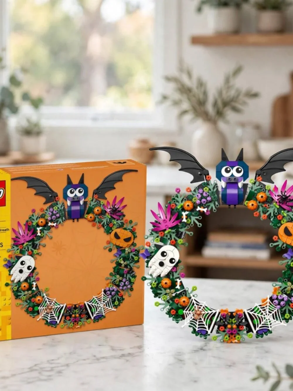LEGO Halloween Wreath | Building Toys for Boys & Girls, Ages 12+, Halloween